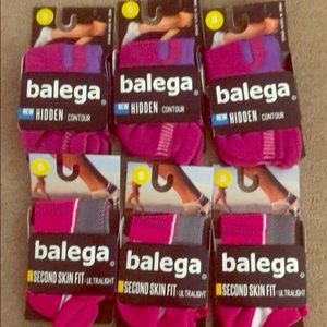 6 pair Balega Socks - Size Small